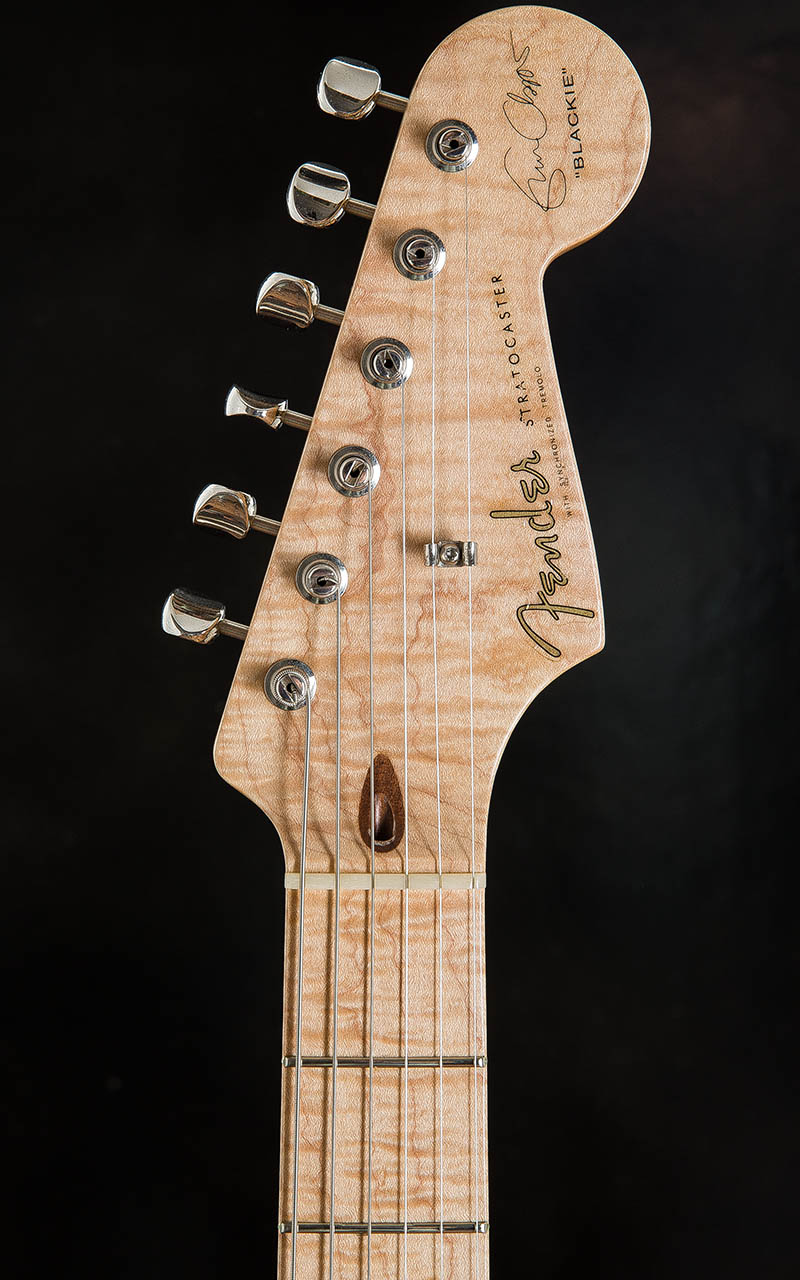 Fender Custom Shop MBS Eric Clapton Stratocaster Blackie Flame Maple Neck Master Built by Art Esparza 4