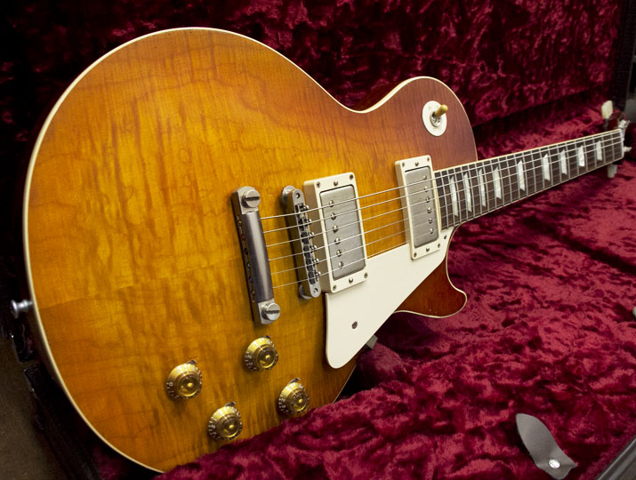 Gibson Custom Shop Historic Collection 1959 Les Paul Standard Reissue Lightly Aged 2014 New Orange Sunset Fade 1