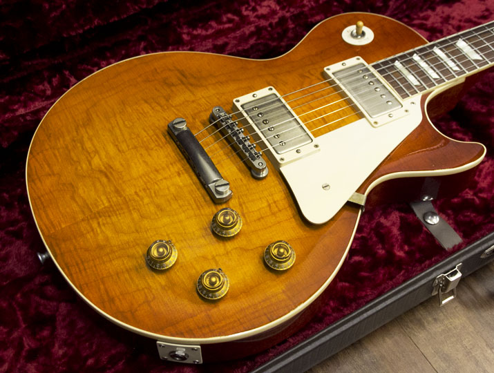 Gibson Custom Shop Historic Collection 1959 Les Paul Standard Reissue Lightly Aged 2014 New Orange Sunset Fade 2