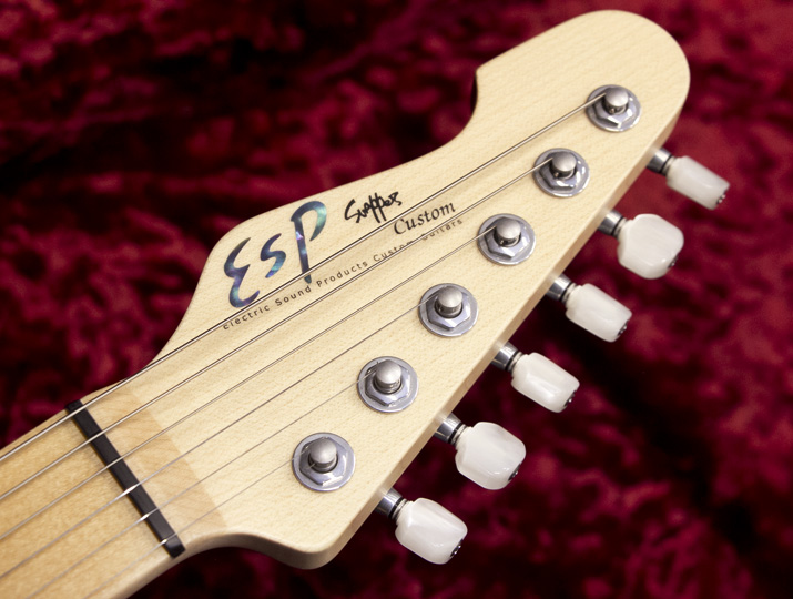 ESP Snapper Custom EMG Quilt Magenta 5