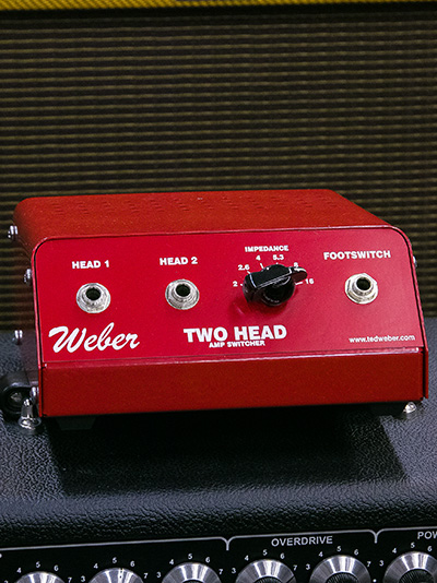 Weber TWO HEAD Amp Selector