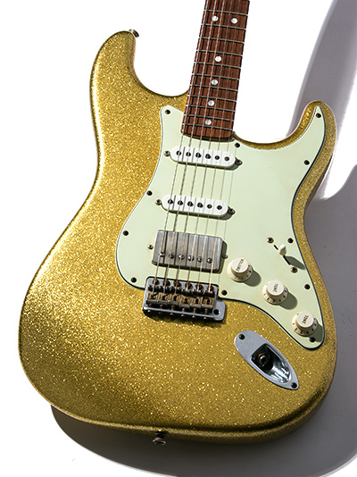Fender Custom Shop MBS 1968 Neck Master Built by Mark Kendrick with Team Built Gold Sparkle Relic Body
