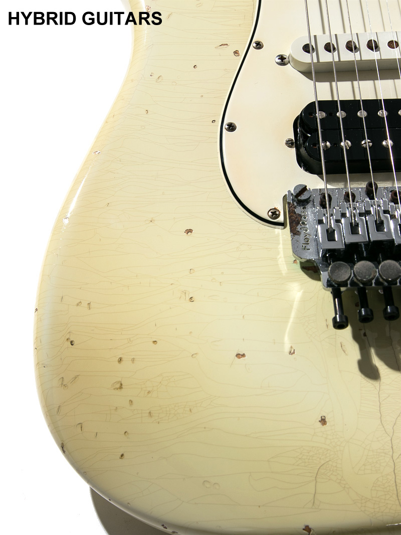 Fender Custom Shop 1969 Stratocaster Cunetto Relic White Blonde John Cruz 12
