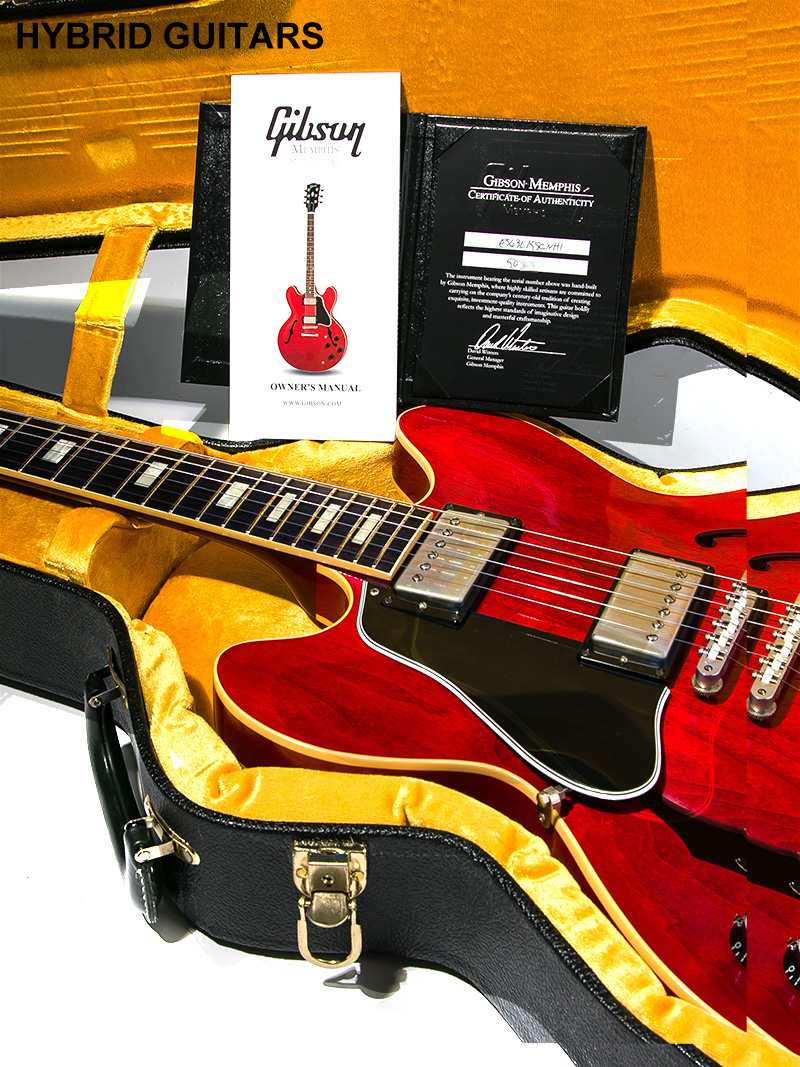 Gibson Memphis 1963 ES-335 TDC VOS Cherry Left Hand 2015 14