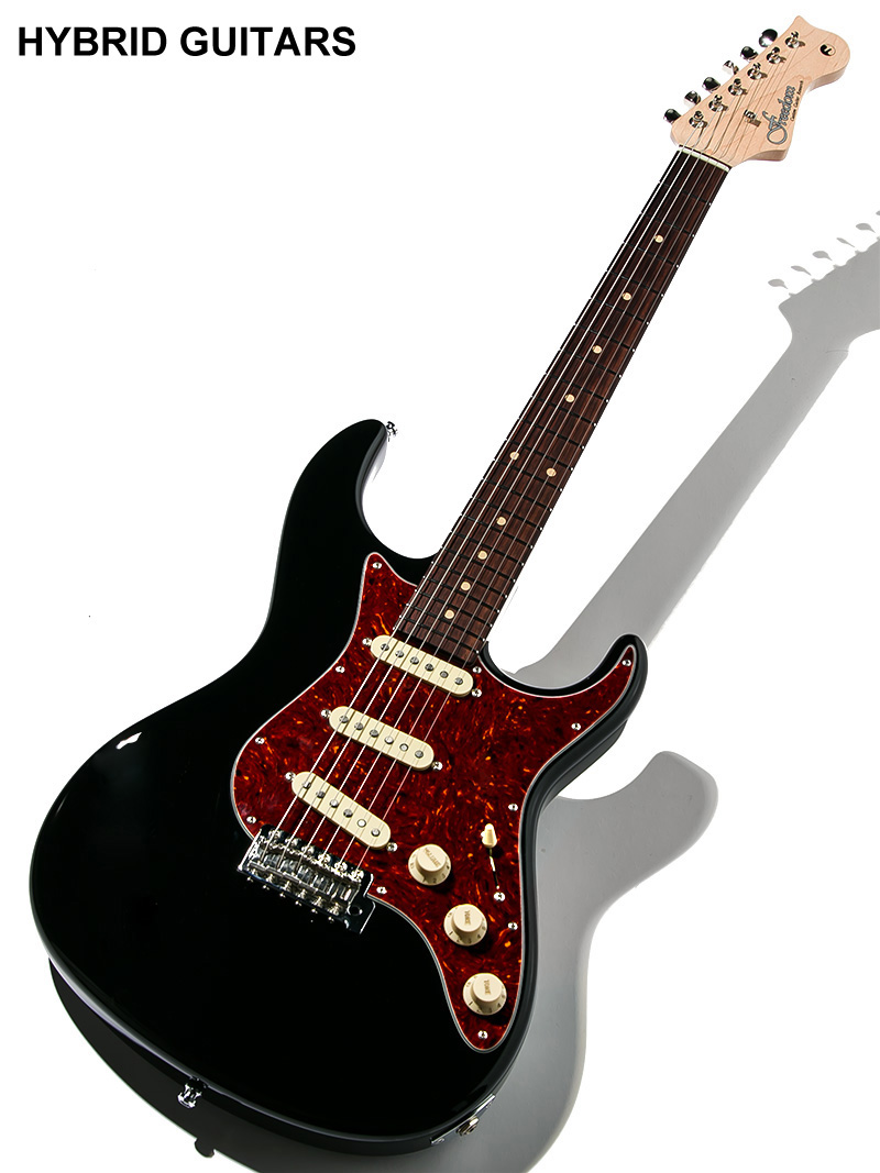 Freedom Custom Guitar Research Custom Order C.S. EZa Nitrocellulose Lacquer Black 2020 1
