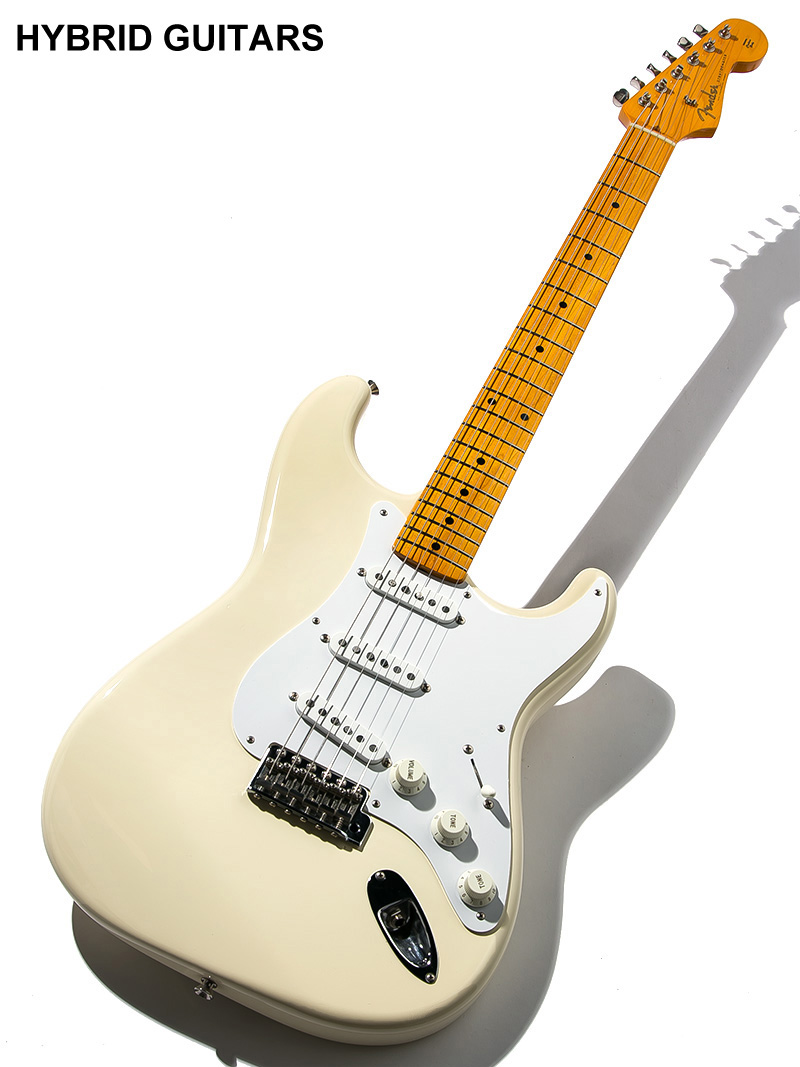 Fender Japan Exclusive Classic 50s Stratocaster Texas Special Vintage White 2015 1