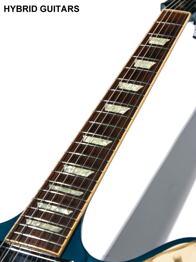 Gibson Yamano Limited Firebird V Lake Placid Blue(LPB) 2001 7