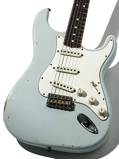 Fender Custom Shop 1964 Stratocaster Journeyman Relic Super Faded Aged Sonic Blue