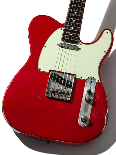 Sonic Telecaster Type Candy Apple Red(CAR) Aged