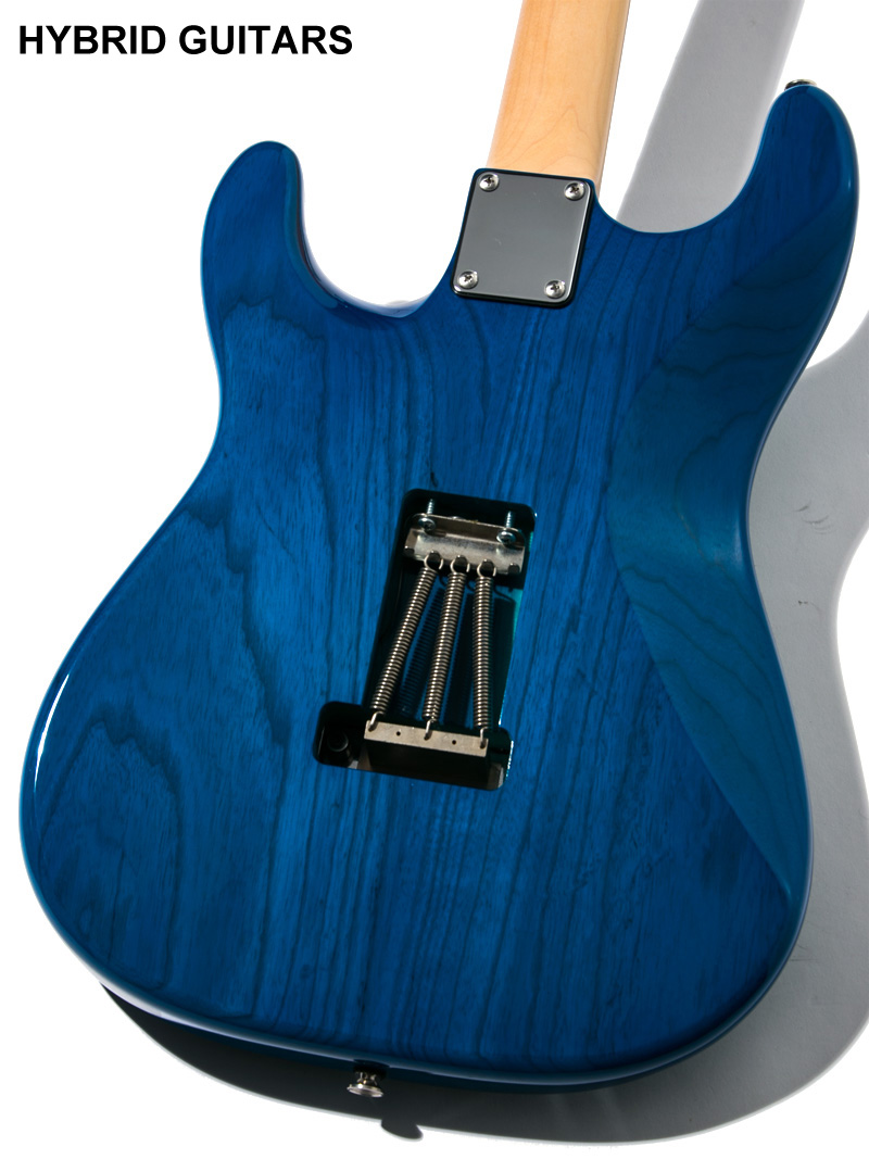 RY Guitar Custom Order Stratocaster Trans Blue Burst 4