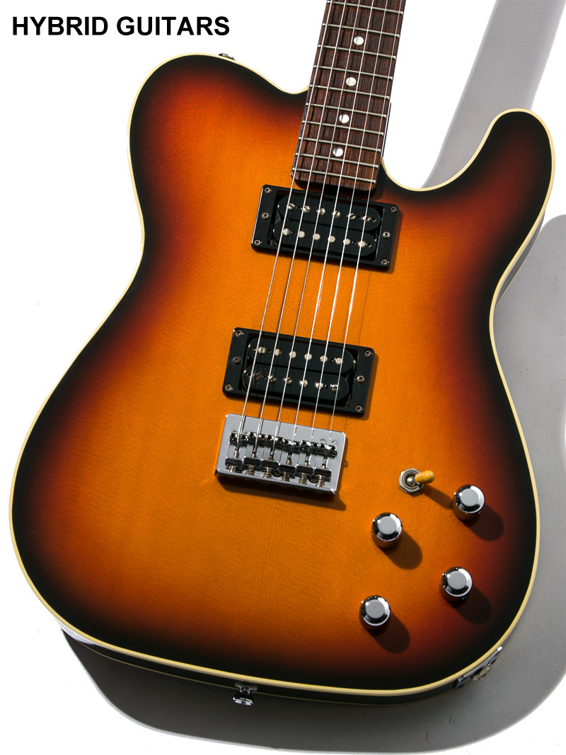 Carruthers Guitars T6 Chambered Spruce HH Sunburst 3