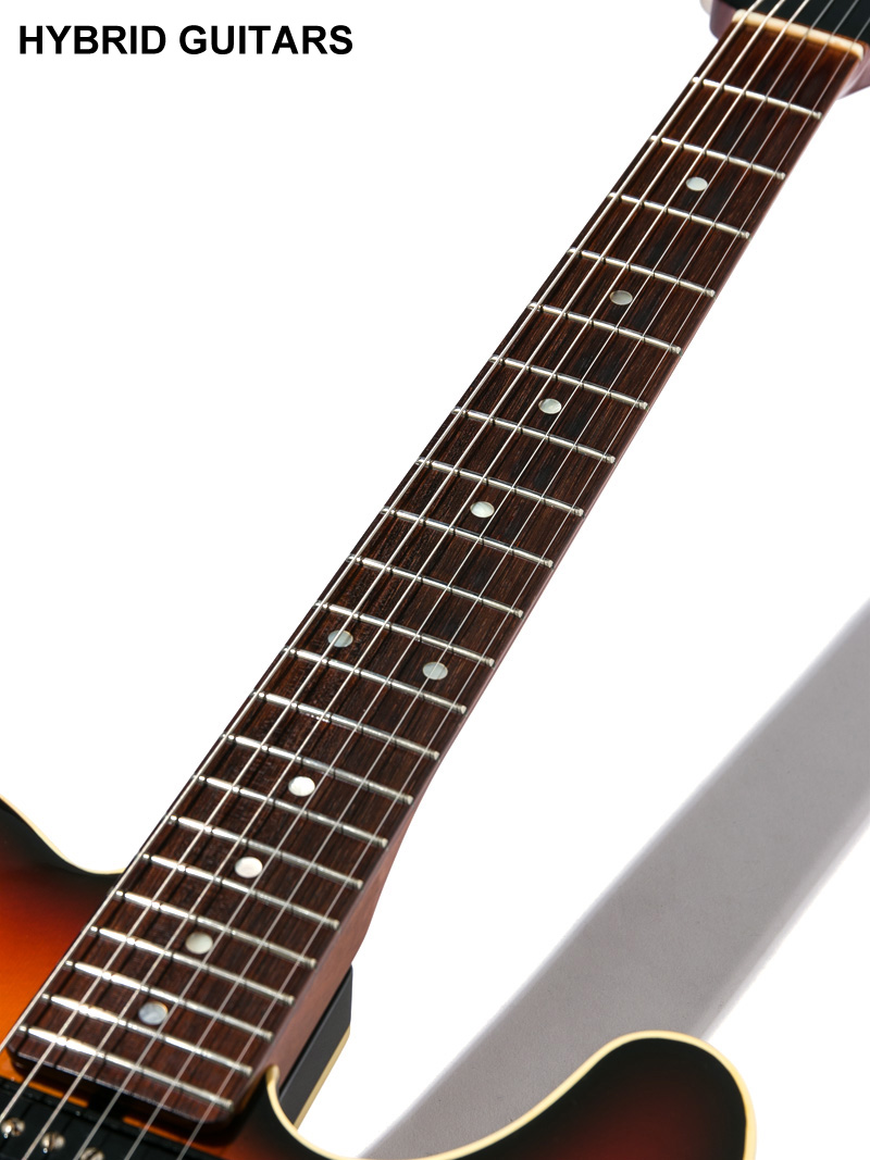Carruthers Guitars T6 Chambered Spruce HH Sunburst 7