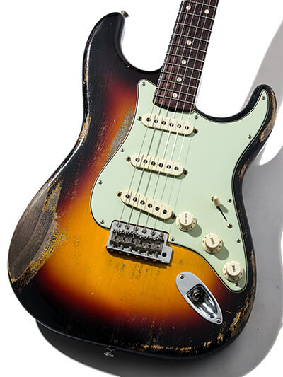 Fender Custom Shop MBS 1962 Stratocaster Heavy Relic Josefina Campos PU Wide Black 3CS Master Built by Greg Fessler