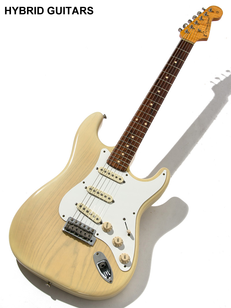 g7 Special g7-ST 1960 Strato Type2 Jacaranda F.B. and Figured Neck Blonde 1