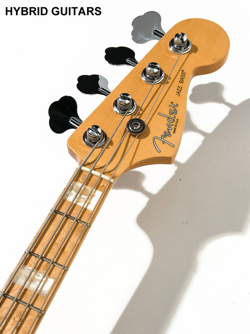 Fender Custom Shop Custom Classic Jazz Bass Quilt Sapphire Blue Trans 5