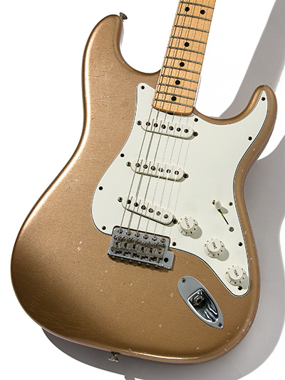 Fender Custom Shop MBS Builder Select 1969 Stratocaster Josefina Campos Journeyman Relic Shoreline Gold Master Built by Greg Fessler