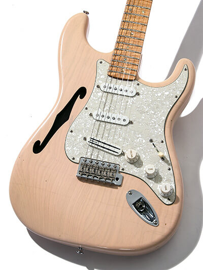 No Brand Stratocaster Type Shell Pink Aged
