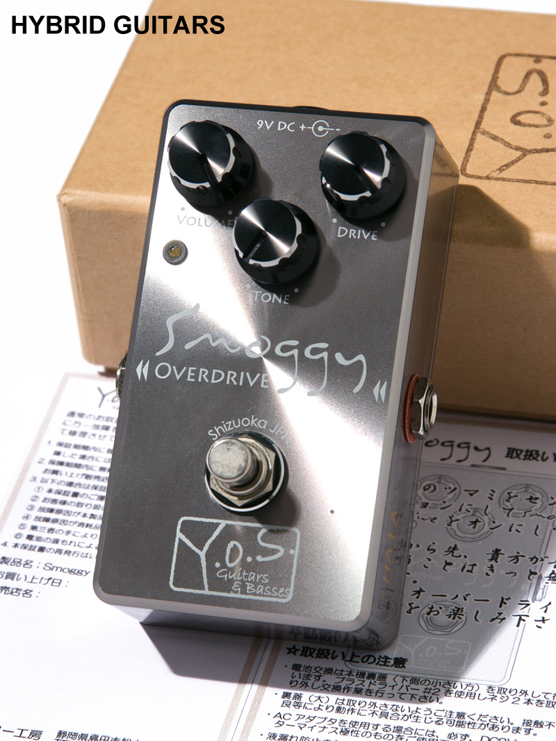 Y.O.S.ギター工房 Smoggy OVERDRIVE Black Limited Edition 1