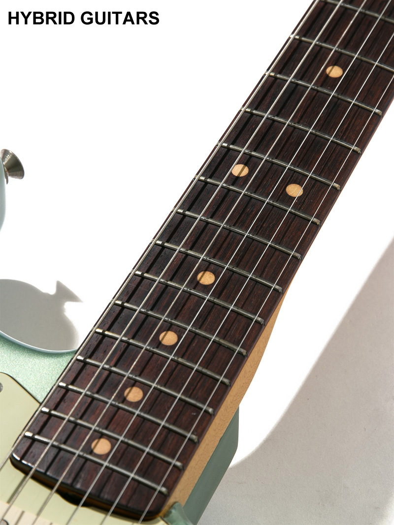 Fender Custom Shop Master Grade 1963 Stratocaster Matching Head Ice Blue Metallic 13