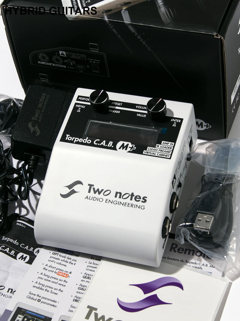 Two notes Torpedo C.A.B M+ 1