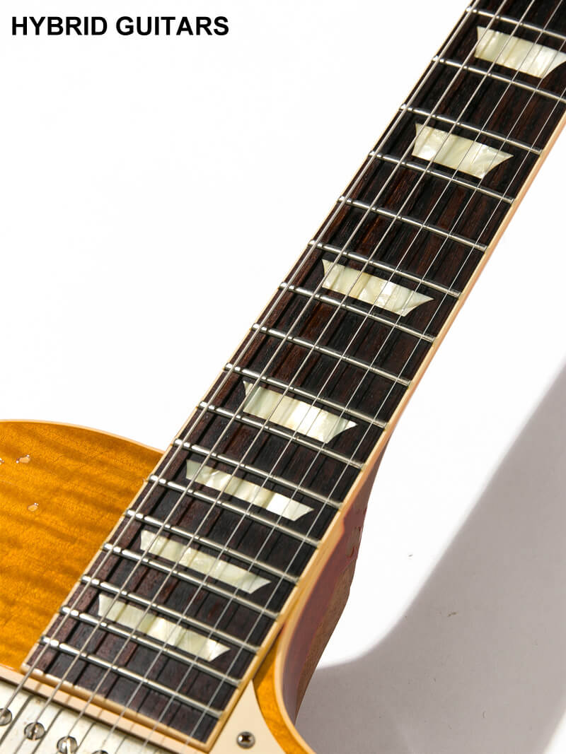Gibson Custom Shop Hand Select 1P-Mahogany Historic Collection 1959 Les Paul Reissue Heavy Aged Double Dirty Lemon 16