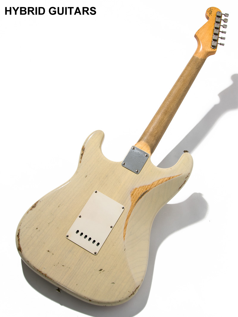 Fender Custom Shop 1960 Stratocaster Relic Vintage  Blonde  2