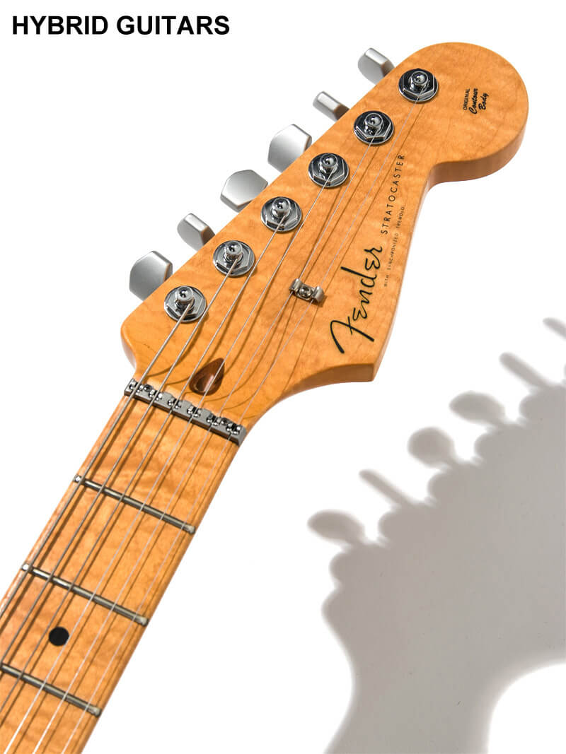 Fender Custom Shop Custom Deluxe Stratocaster Flame Maple Neck 3TS
 5