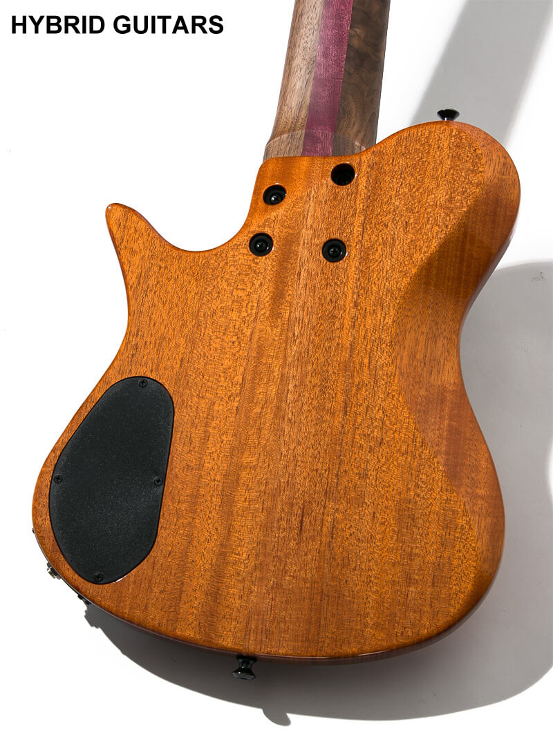 Kiesel Guitars Custom Order ZEUS 8strings Quilted Maple Top Translucent White 4
