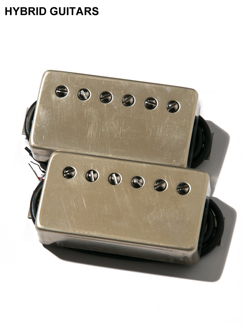 Bare Knuckle Pickups The Mule 6st Set Raw Nickel 4con Short-Leg Std-Space 1