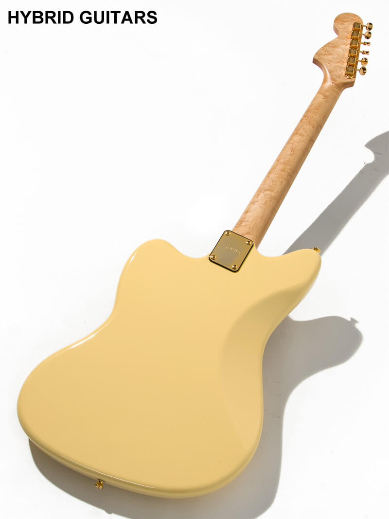Provision Custom Order Jazzmaster Jacaranda  OJM-001 Vintage Yellow White 2