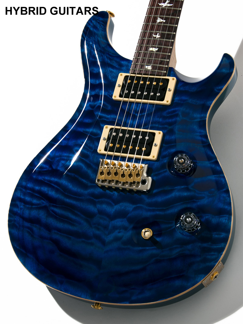 Paul Reed Smith(PRS) Wood Library Brazilian Rosewood(BZF) Custom 24 Swamp Ash Limited 10Top Quilt Aquamarine 3