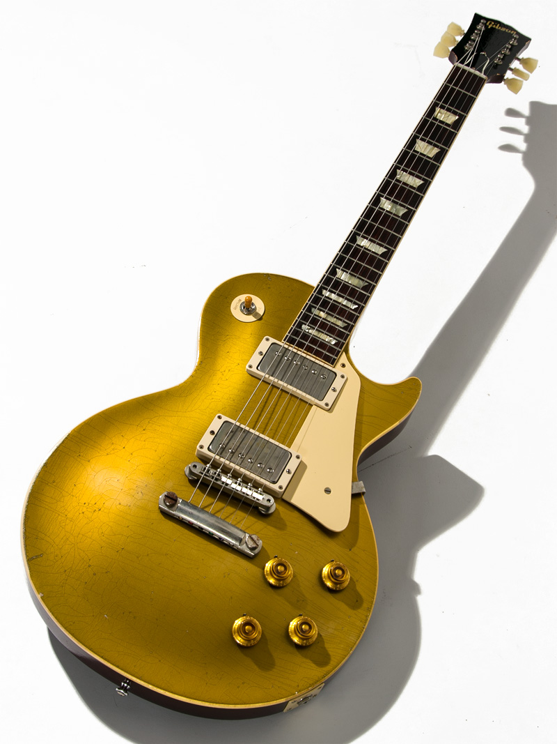 Gibson Custom Shop Murphy Lab 1957 Les Paul Gold Top Light Aged Double Gold 1