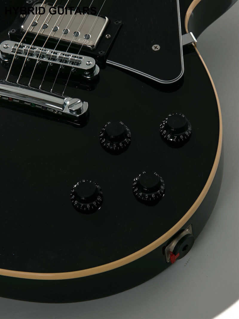 Gibson USA Les Paul Standard Ebony Black EMG James Hetfield Mod. 10