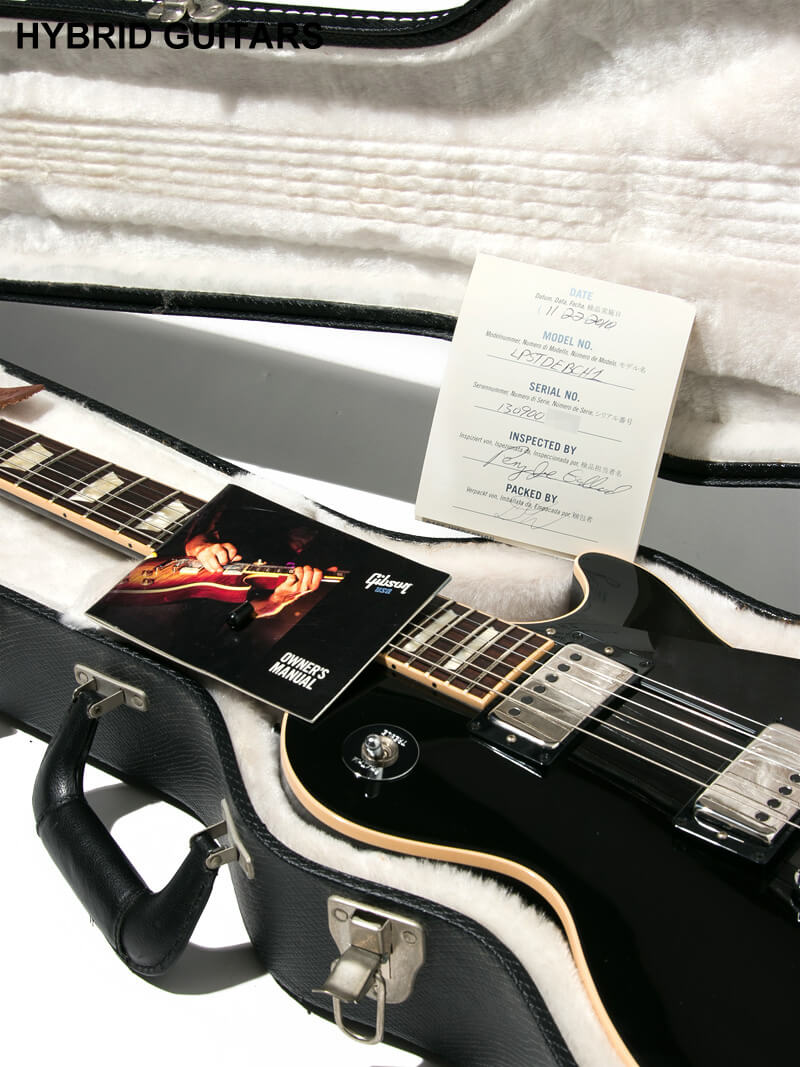 Gibson USA Les Paul Standard Ebony Black EMG James Hetfield Mod. 14