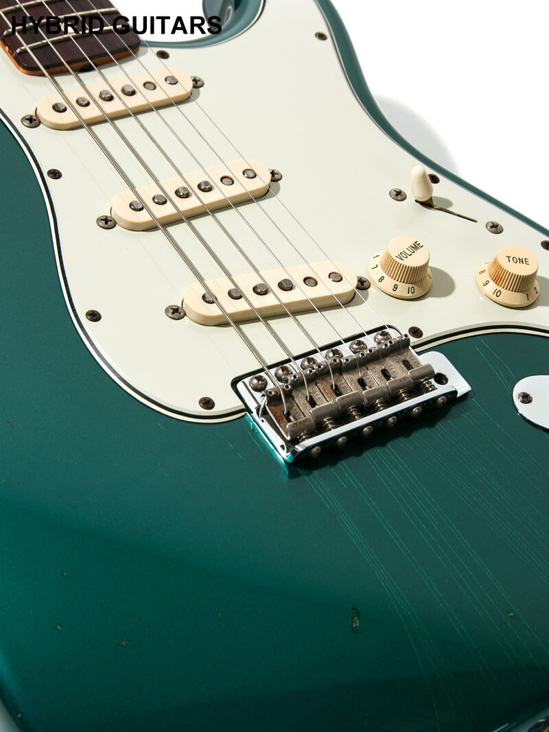 Fender Custom Shop Master Grade 1963 Stratocaster Matching Head Lake Placid Blue(LPB) 11