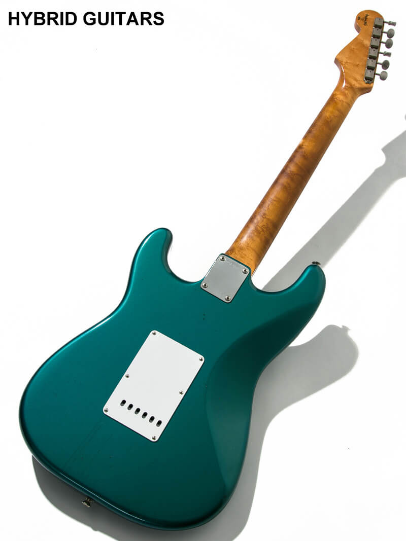 Fender Custom Shop Master Grade 1963 Stratocaster Matching Head Lake Placid Blue(LPB) 2