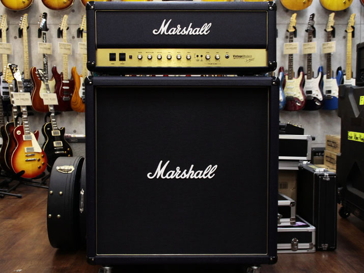 Marshall 2466 Vintage Modern w/ 425B Cabinet Stack Set 1