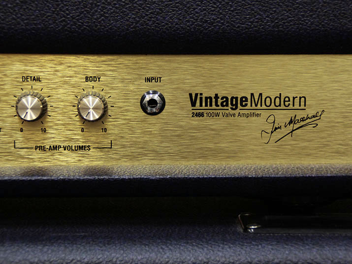 Marshall 2466 Vintage Modern w/ 425B Cabinet Stack Set 5