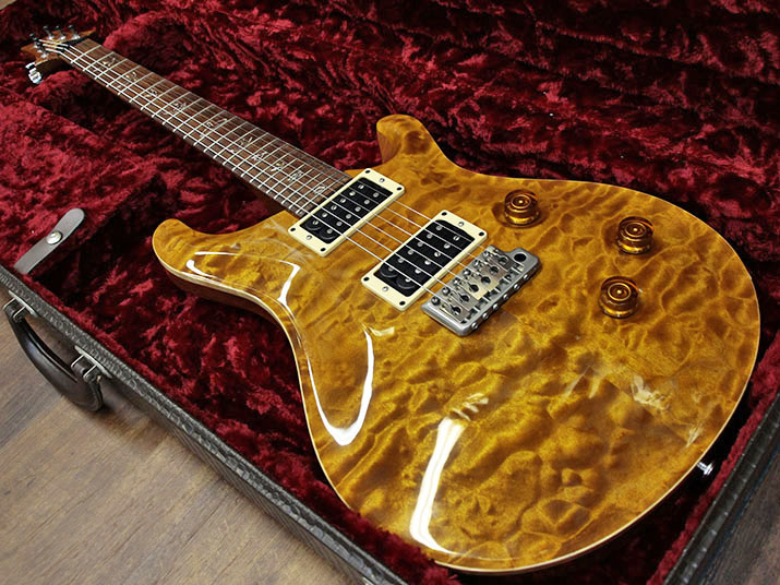 Paul Reed Smith(PRS) Custom 24 Quilted Maple 10Top Amber 2