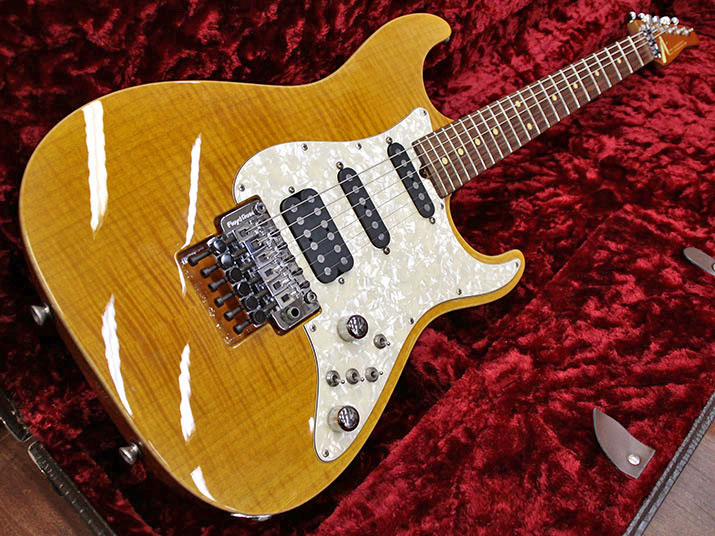 Tom Anderson Drop Top Classic Translucent Amber with Binding 1