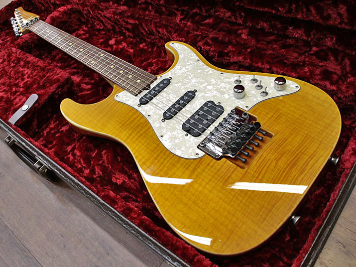 Tom Anderson Drop Top Classic Translucent Amber with Binding 2