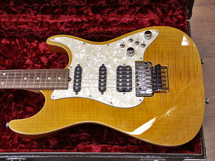 Tom Anderson Drop Top Classic Translucent Amber with Binding 3