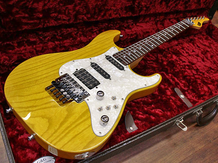 ESP Custom Order Stratocaster Amber -Tom Anderson Spec 1