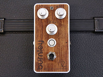 Bogner BURNLEY Distortion Bubinga Exotic HardwoodTop Panel