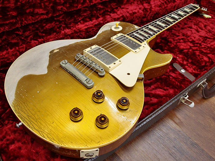 Gibson Custom Shop Historic Collection 1957 Les Paul Standard Gold Top Aged 1