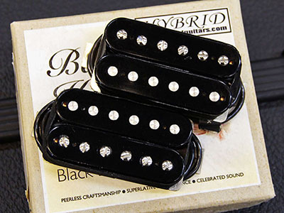 Bare Knuckle Pickups Black Dog Open Black Set
