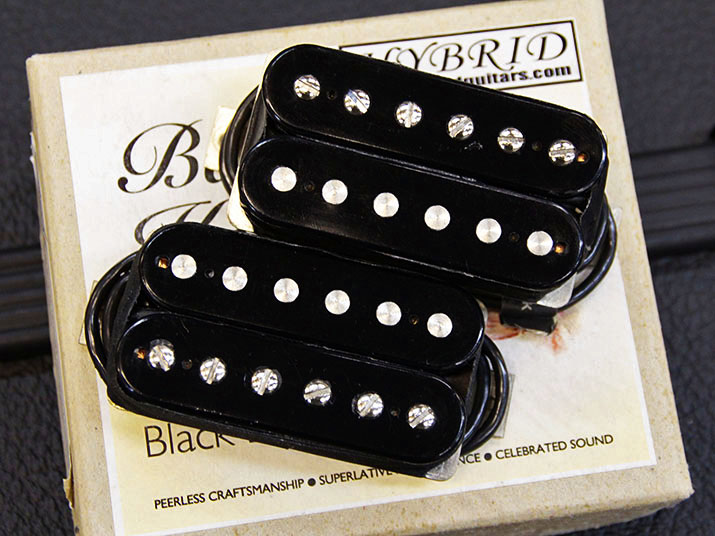 Bare Knuckle Pickups Black Dog Open Black Set 1