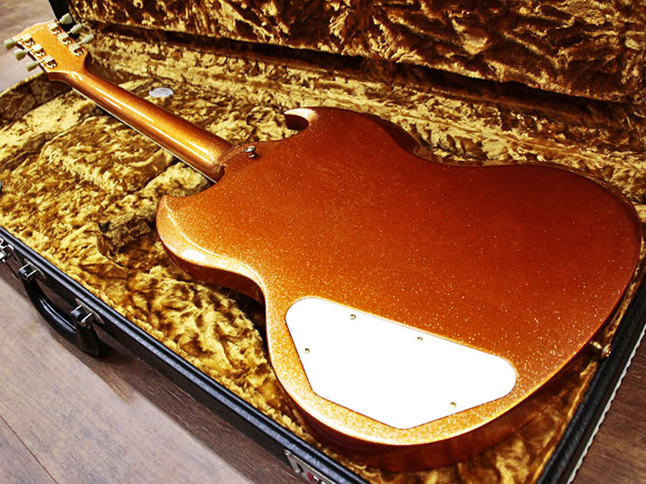 Gibson Custom Shop SG Custom Metallic Orange w/Sparkle Burst 5
