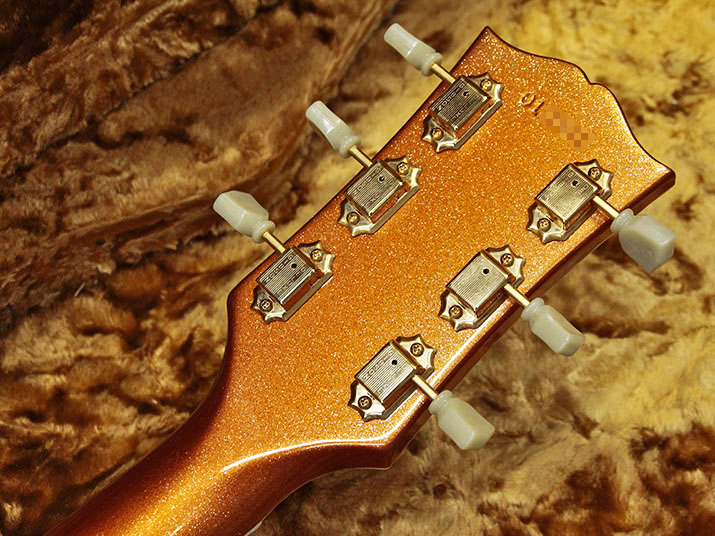 Gibson Custom Shop SG Custom Metallic Orange w/Sparkle Burst 9