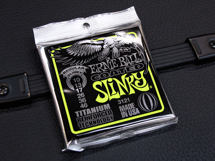 ERNIE BALL 10-46 COATED REGULAR SLINKY Titanium Reinforced #3121 ｜ギター買取 ...